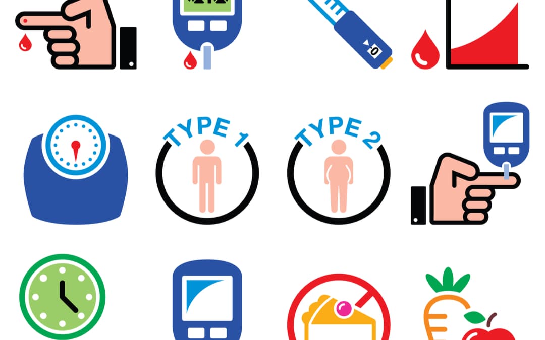 Type 1 and Type 2 Diabetes